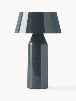 Hot Marset Lampe à poser LED mobile orientable Bicoca, intensité lumineuse variable Anthracite haute brillance, grège