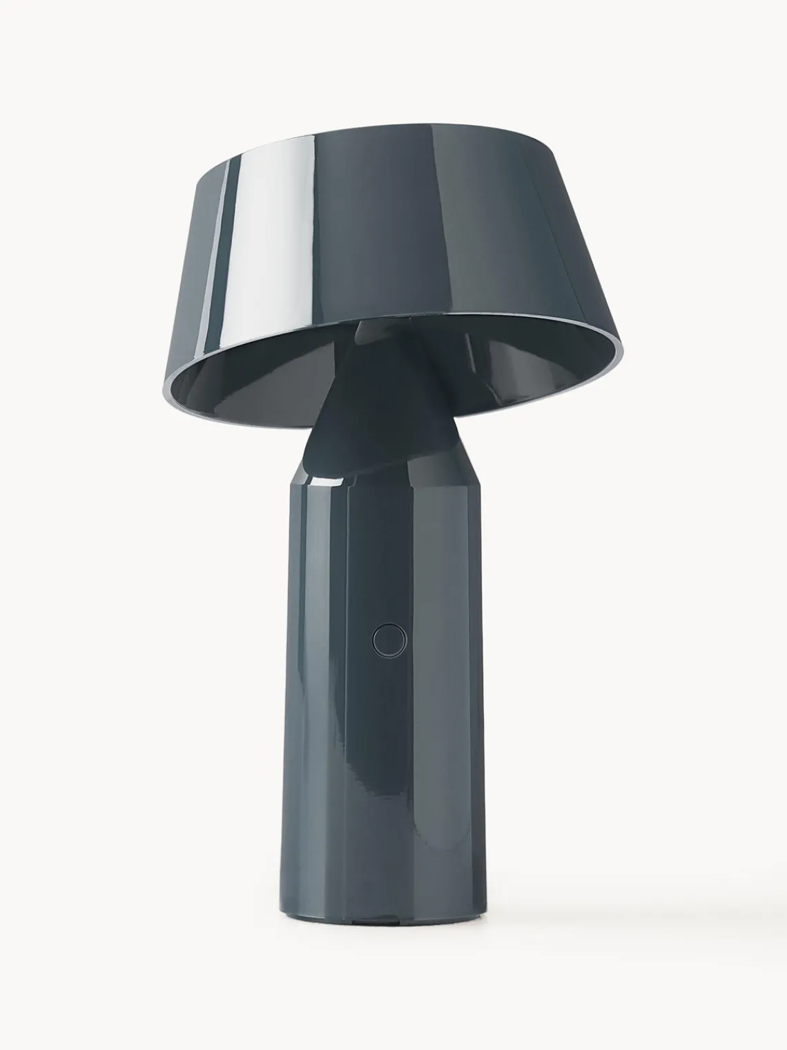 Hot Marset Lampe à poser LED mobile orientable Bicoca, intensité lumineuse variable Anthracite haute brillance, grège