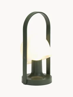 New Marset Lampe à poser LED mobile orientable FollowMe, intensité lumineuse variable Blanc, vert foncé
