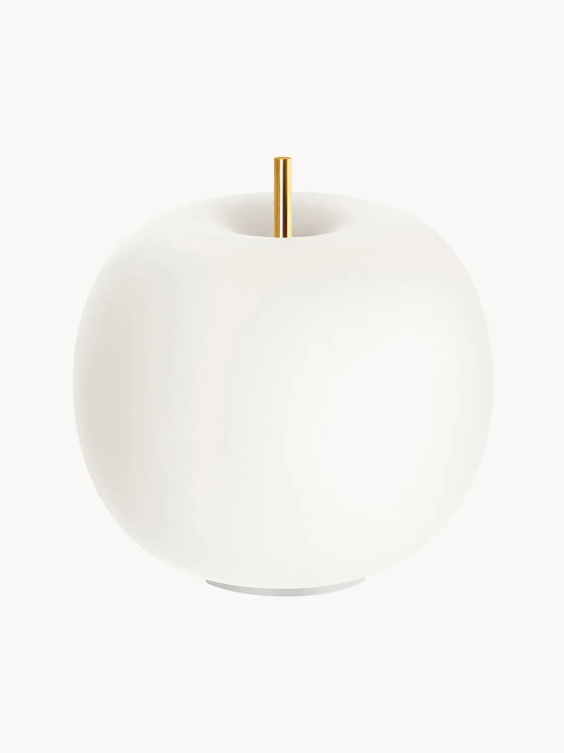 Sale kdln Lampe à poser LED mobile soufflée bouche Kushi Doré