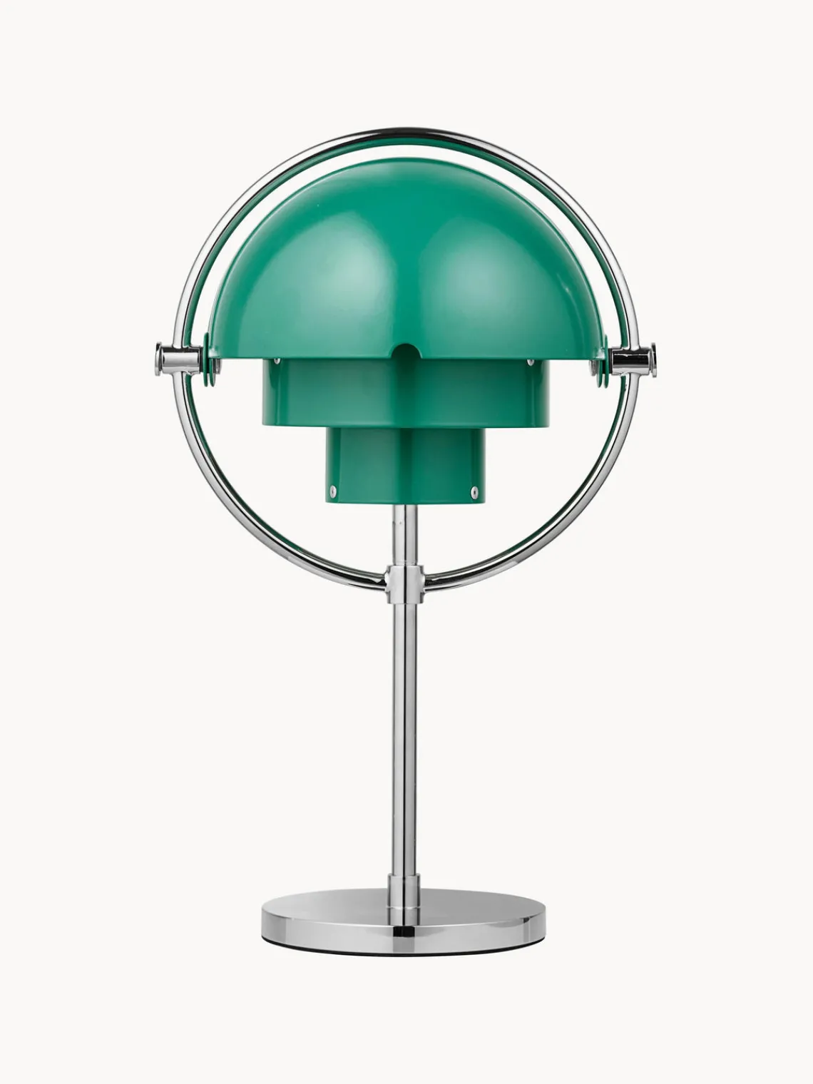 Online GUBI Lampe à poser mobile Multi-Lite, intensité lumineuse variable Vert turquoise mat, argenté haute brillance