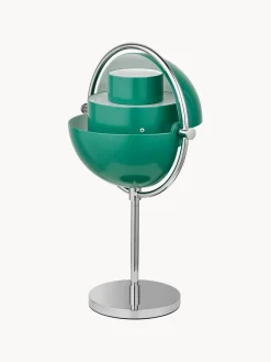 Online GUBI Lampe à poser mobile Multi-Lite, intensité lumineuse variable Vert turquoise mat, argenté haute brillance
