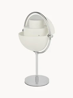 Discount GUBI Lampe à poser mobile Multi-Lite, intensité lumineuse variable Blanc mat, argenté haute brillance
