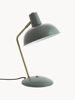 Discount Leitmotiv Lampe de bureau rétro Hood Vert, doré