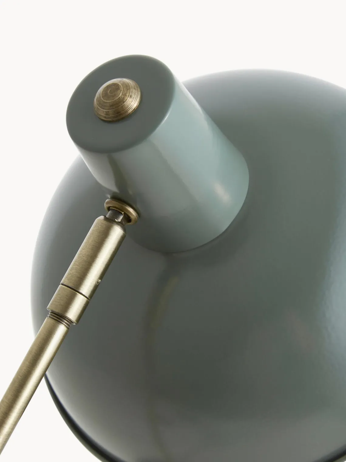 Discount Leitmotiv Lampe de bureau rétro Hood Vert, doré