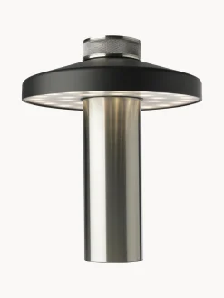 New sompex Lampe de chevet LED à intensité variable Turn Noir, argenté