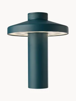 Outlet sompex Lampe de chevet LED Turn, intensité lumineuse variable Bleu pétrole