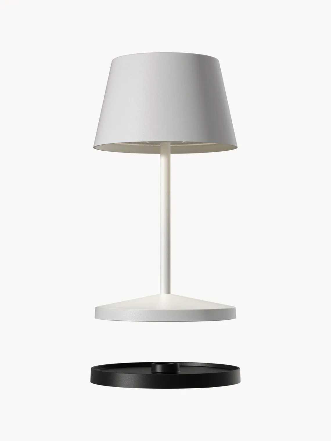 Discount Villeroy & Boch Lampe d'extérieur LED mobile Seoul, intensité lumineuse variable Blanc, mat