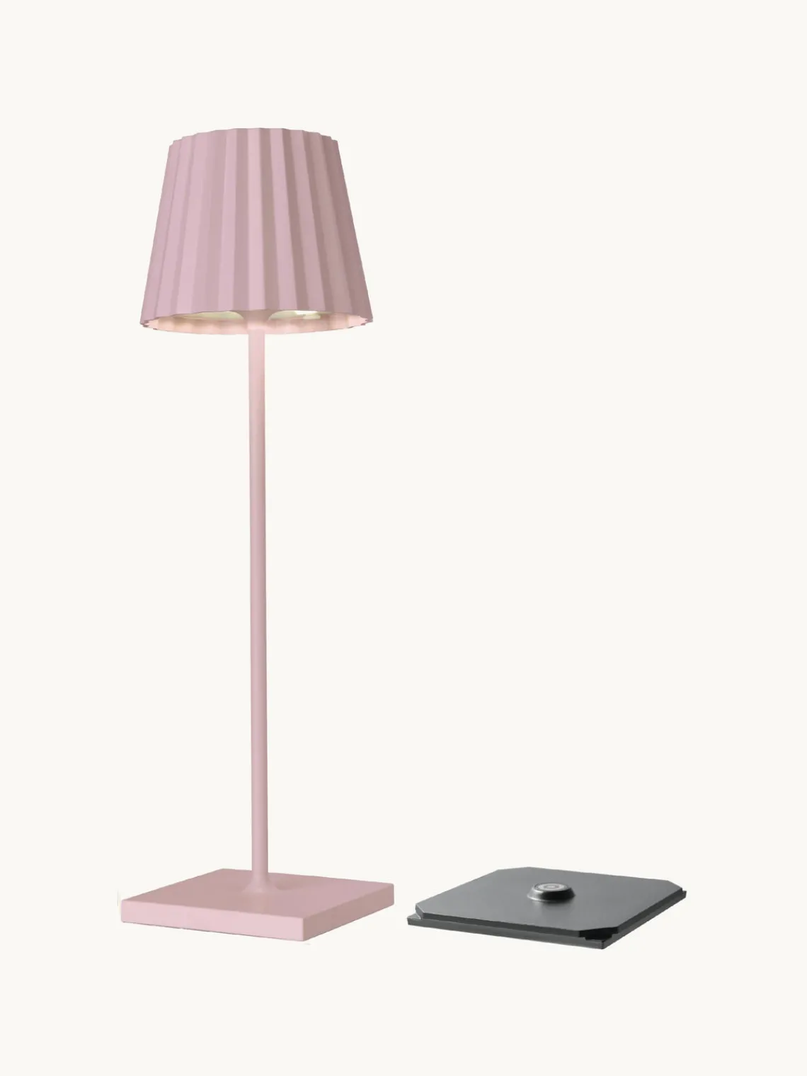 Online sompex Lampe d'extérieur mobile Trellia, intensité lumineuse variable Rose vif