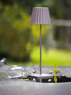 Online sompex Lampe d'extérieur mobile Trellia, intensité lumineuse variable Rose vif