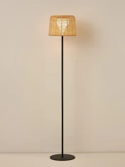 Online Westwing Collection Lampe solaire de jardin LED avec abat-jour en rotin Kyra