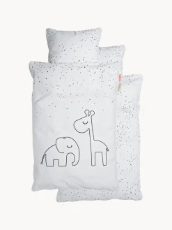 Sale Done by Deer Linge de lit bébé Dreamy Dots Blanc