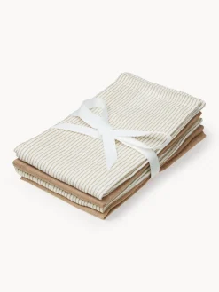 Discount Cam Cam Copenhagen Lingettes en mousseline pour bébé en coton bio , 4 élém. Camel