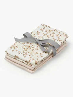Clearance Cam Cam Copenhagen Lingettes en mousseline pour bébé en coton bio , 4 élém. Lierre