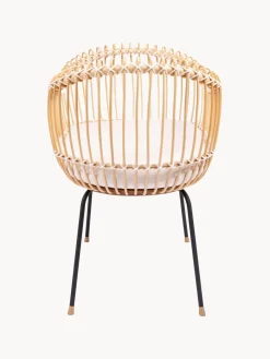 Clearance Bermbach Lit bébé artisanal en rotin Lola