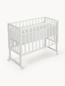 Hot Roba Kids Lit d'appoint pour bébé réglable en hauteur Magie des étoiles avec roulettes, 45 x 90 cm