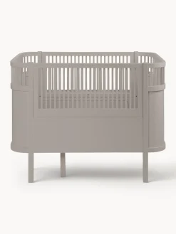 Clearance Sebra Lit de bébé ajustable Baby & Junior, 70 x 110-150 cm Taupe