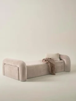 Fashion Jotex Lit de repos en velours Komoro