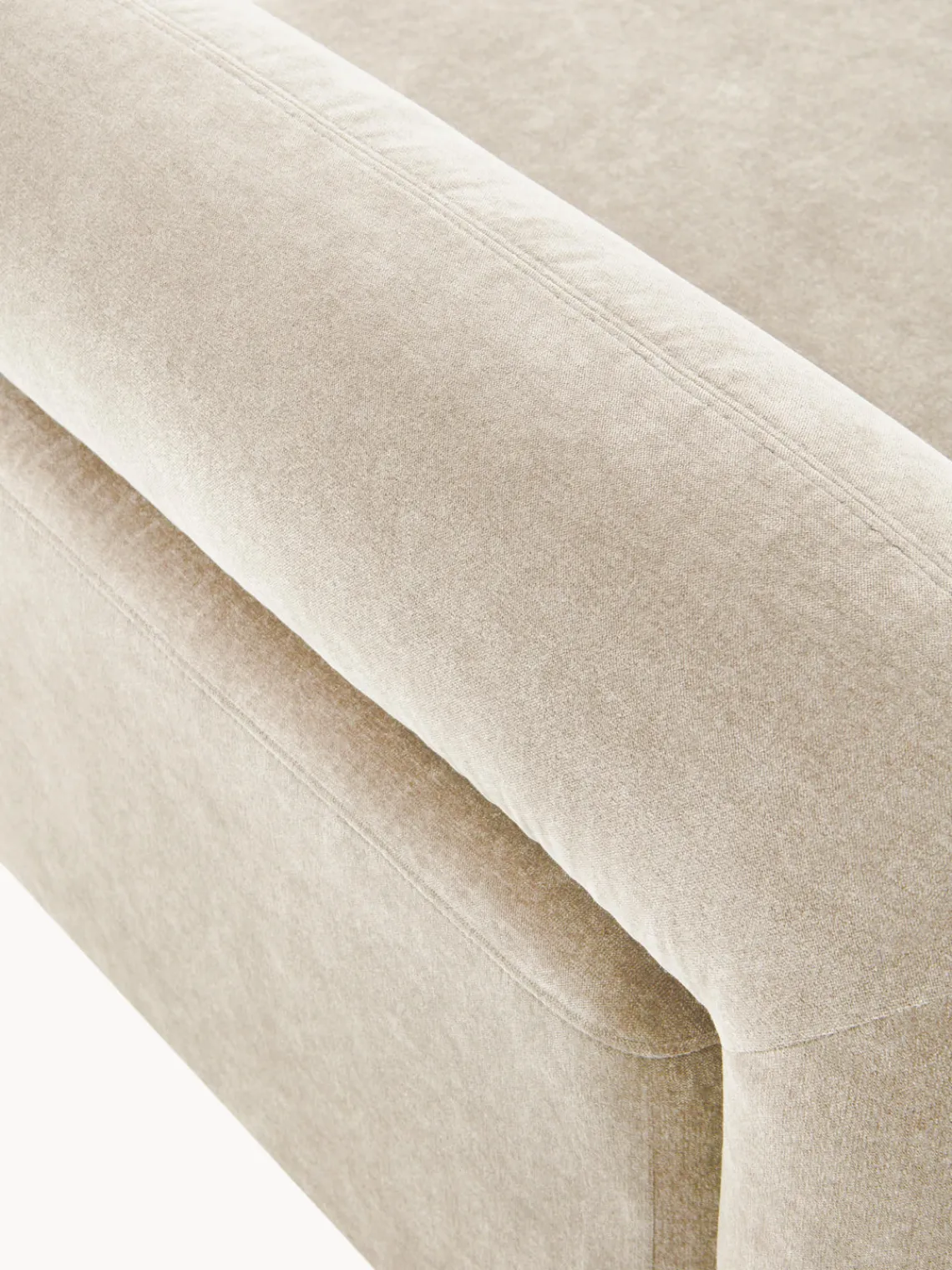 Fashion Jotex Lit de repos en velours Komoro