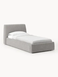 Best Westwing Collection Lit en bouclette avec rangement Cloud Bouclette grise