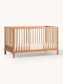Sale Nobodinoz Lit en chêne à hauteur réglable pour bébé Latitude, 70 x 140 cm