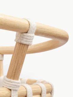 Clearance Bermbach Lit pour bébé artisanal en rotin Paul