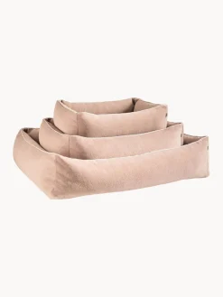 Hot Laboni Lit pour chien en velours Classic, tailles variées Velours pêche