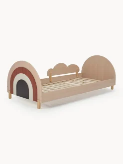 Outlet Bloomingville Mini Lit pour enfant en bois avec support latéral amovible Charli, 90 x 200 cm