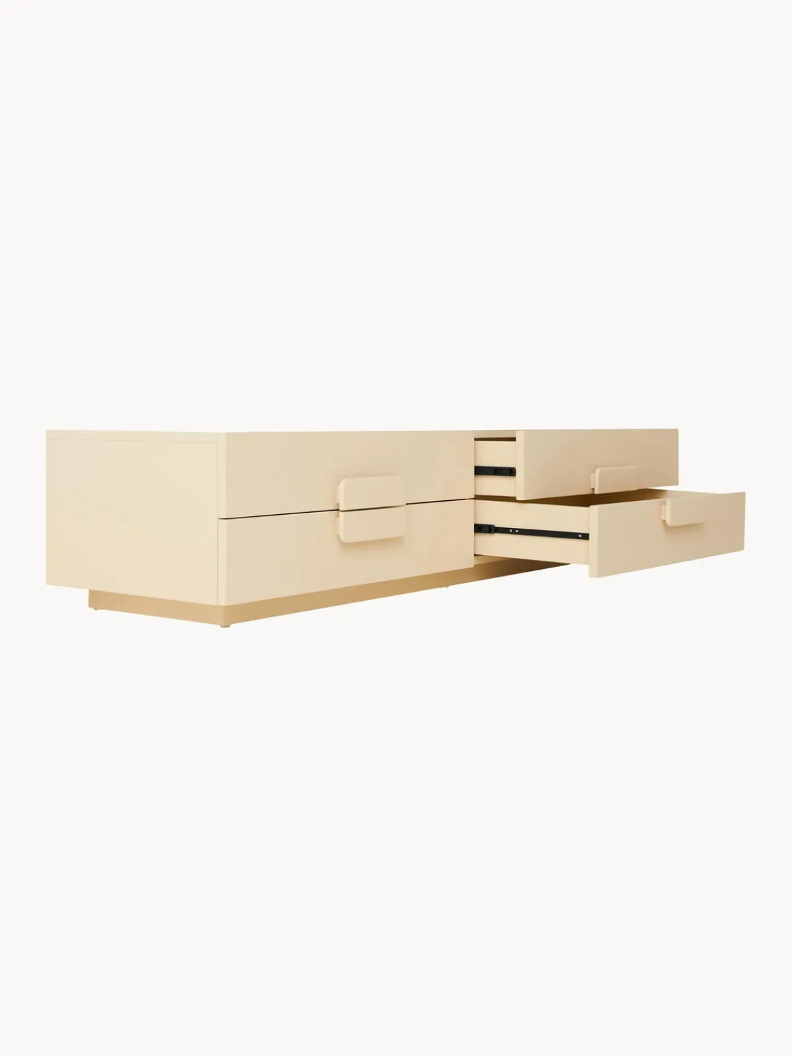 Fashion HKLIVING Lowboard fait à la main en bois de Sungkaï Spacious
