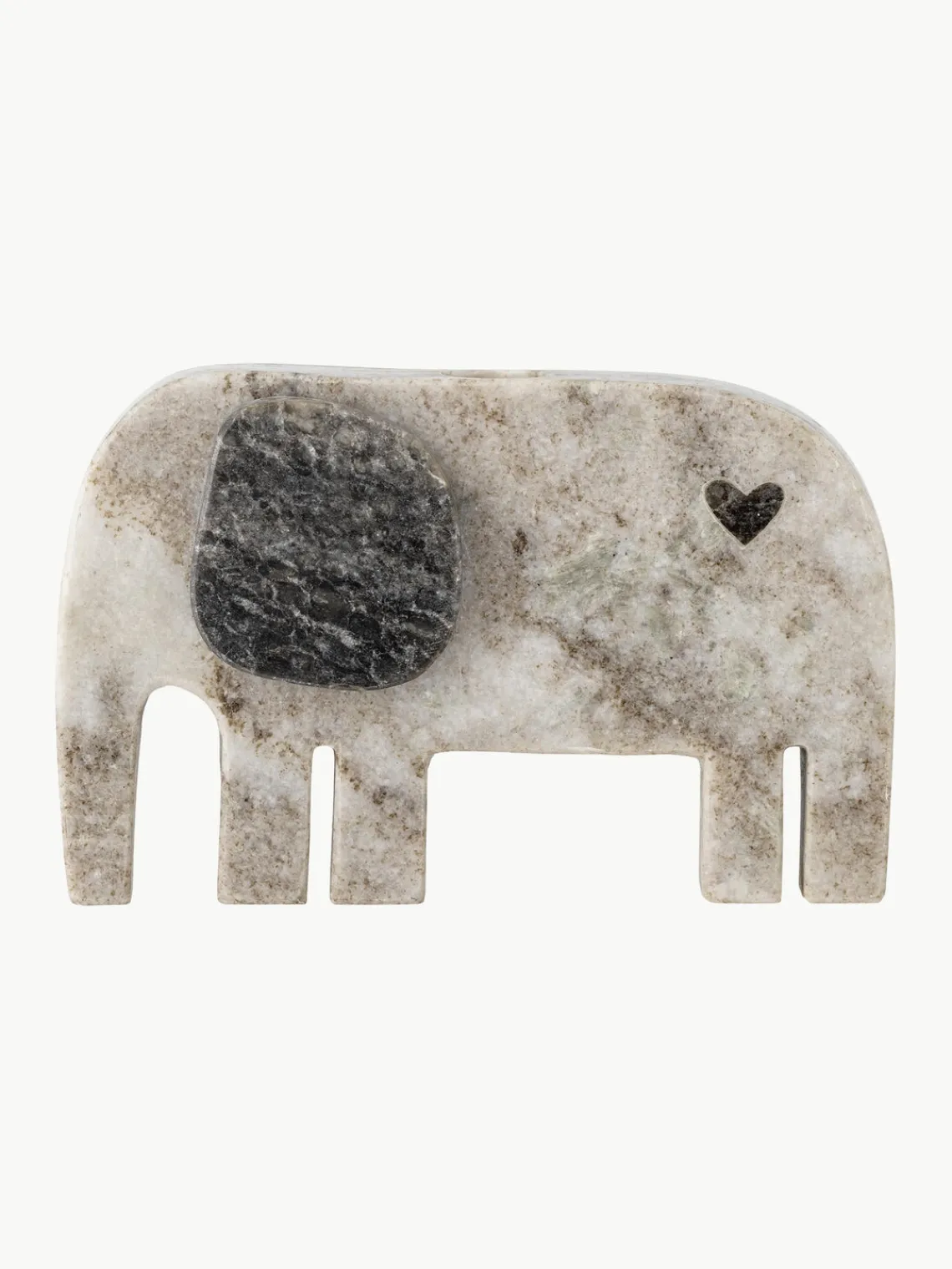 Clearance Bloomingville Mini Éléphant décoratif en marbre Camy