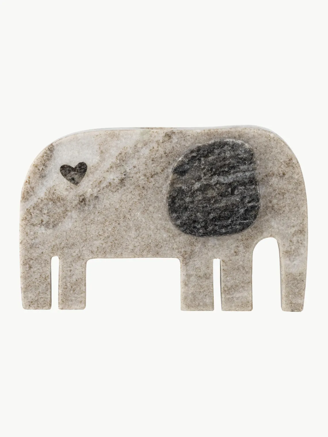 Clearance Bloomingville Mini Éléphant décoratif en marbre Camy