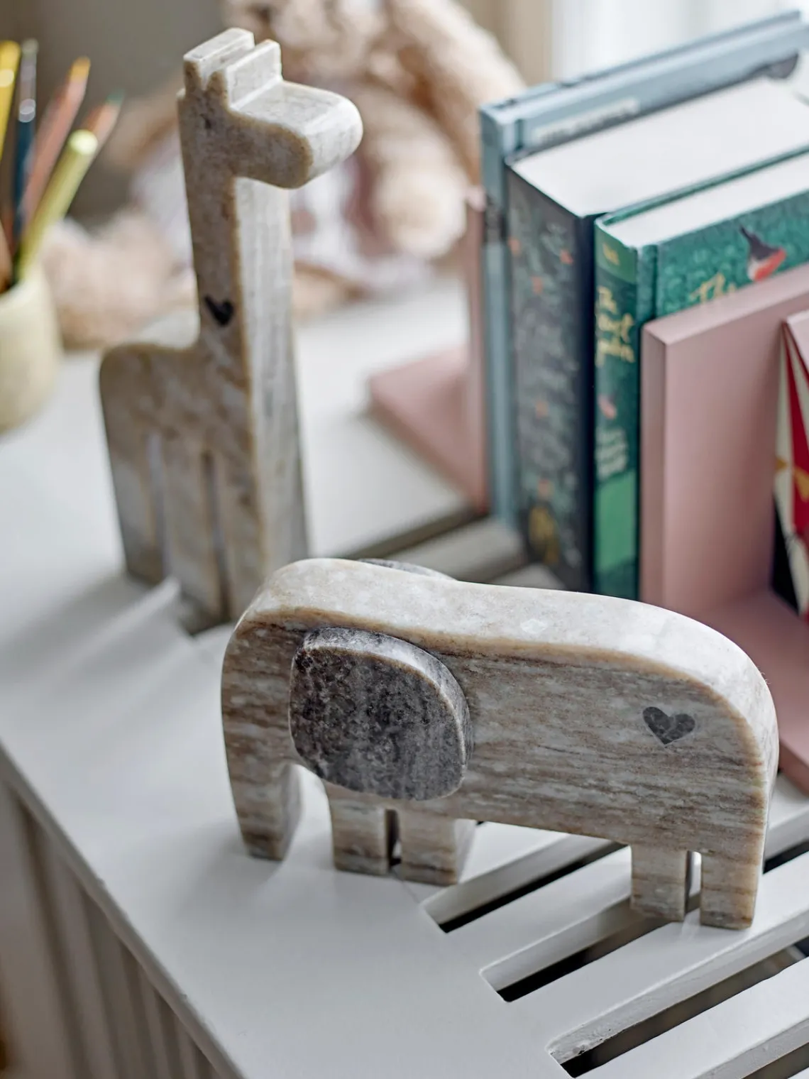 Clearance Bloomingville Mini Éléphant décoratif en marbre Camy