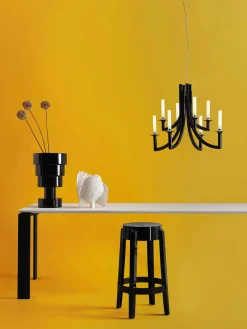 Hot Kartell Lustre Khan Noir, haute brillance