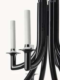 Hot Kartell Lustre Khan Noir, haute brillance