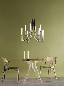 Sale Kartell Lustre Khan Grège, mat