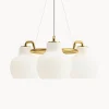 New Louis Poulsen Lustre soufflé bouche VL Ring Crown