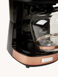 Clearance Haden Machine à café Drip Noir, rose avec finition en métal