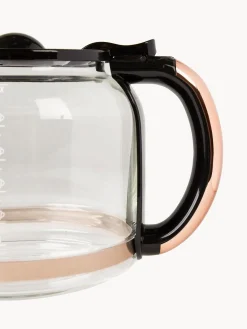 Clearance Haden Machine à café Drip Noir, rose avec finition en métal