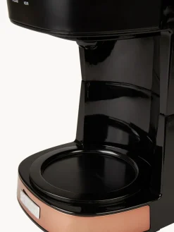 Clearance Haden Machine à café Drip Noir, rose avec finition en métal