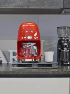 Discount Smeg Machine à café filtre 50's Style Rouge, haute brillance
