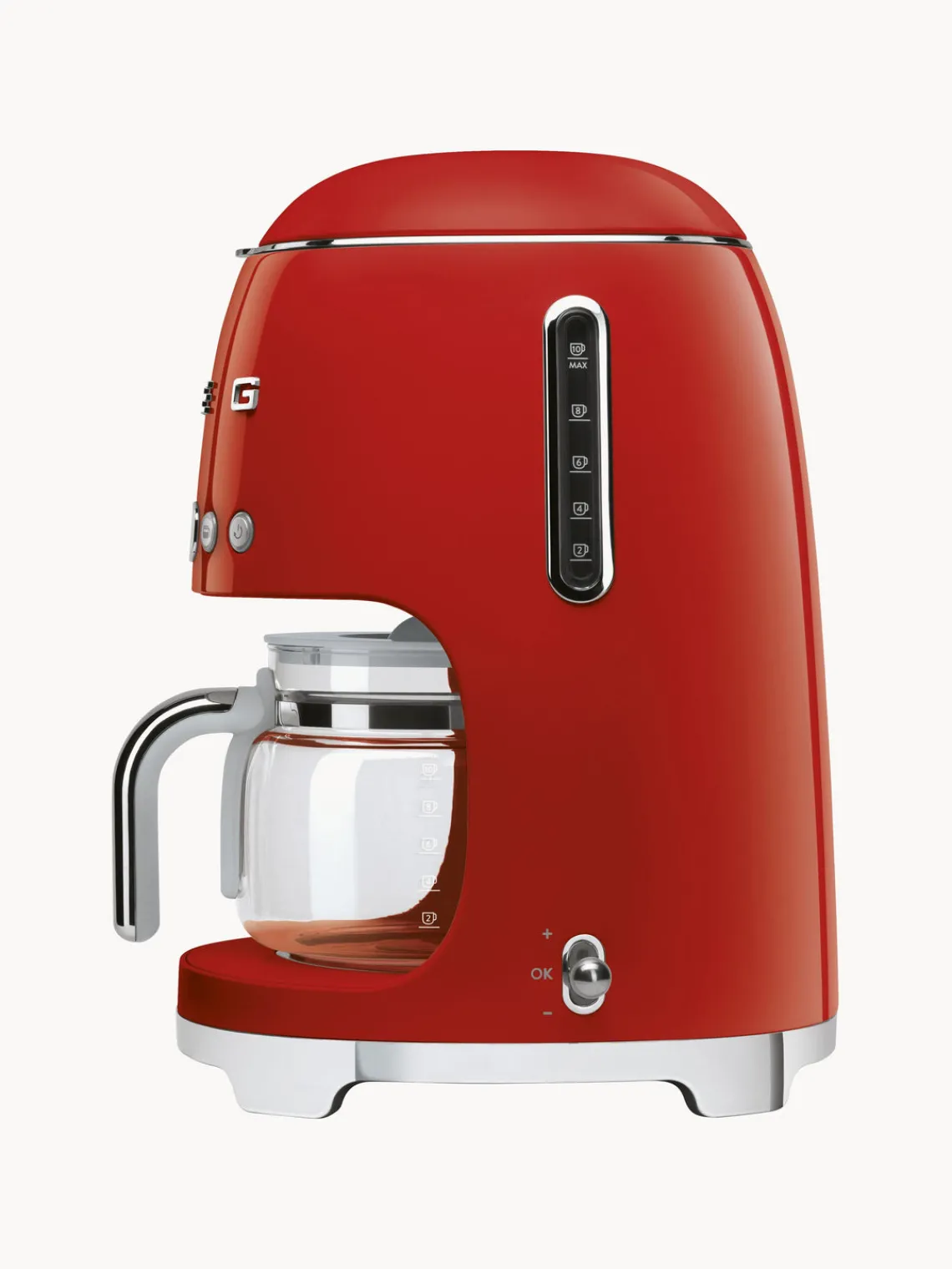 Discount Smeg Machine à café filtre 50's Style Rouge, haute brillance