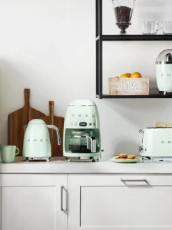 Sale Smeg Machine à café filtre 50's Style Vert menthe, haute brillance