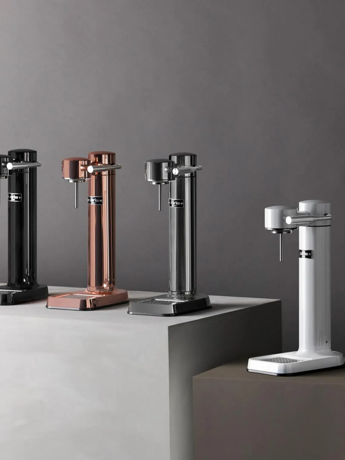 Discount Aarke Machine à soda Carbonator 3 Rose avec finition métallique