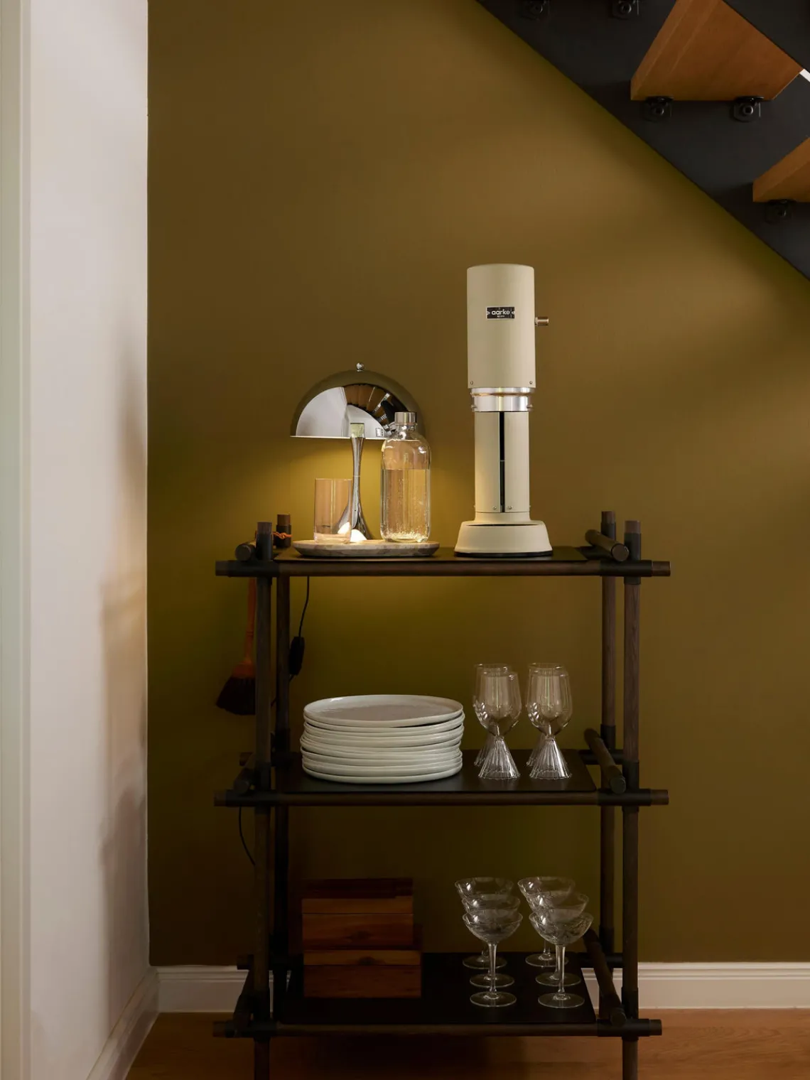 Outlet Aarke Machine à soda Carbonator Pro Beige clair, mat