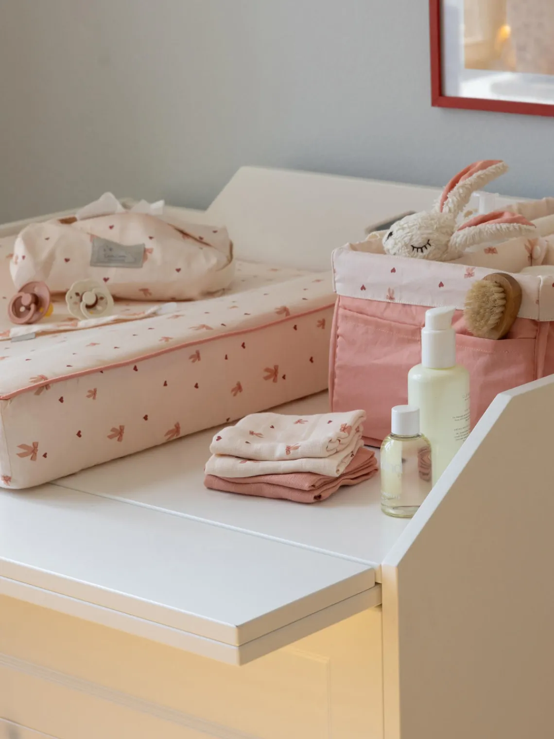 Sale Cam Cam Copenhagen Matelas à langer en coton bio Bows
