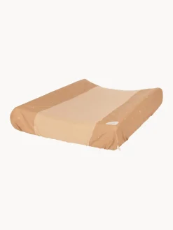 Outlet Nobodinoz Matelas à langer en coton bio Zen Brun clair, blanc