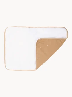 Discount Nobodinoz Matelas à langer en coton bio Stories Brun clair, beige clair