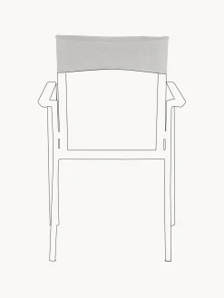 Outlet Bizzotto Matelas de chaise d'extérieur Konnor