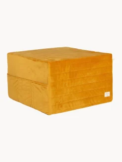 Sale Nobodinoz Matelas en velours Sleepover Jaune moutarde