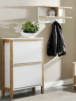 Online Woodman Meuble à chaussures avec compartiments rabattables Northgate